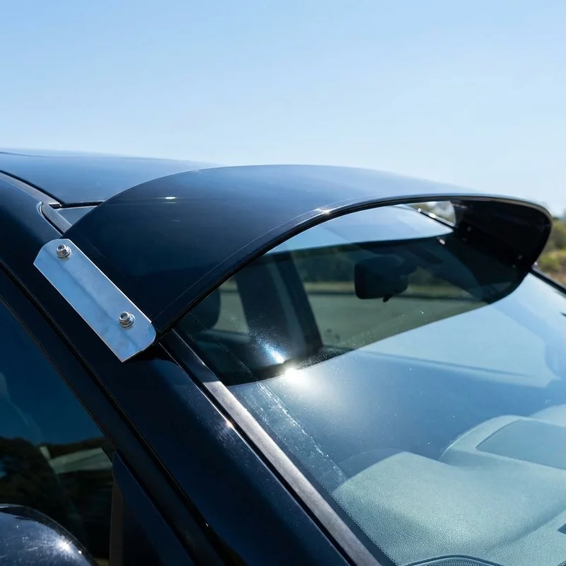 Nissan 521 Pickup Solid Acrylic Windscreen Sunvisor (1968 - 1972) - 1