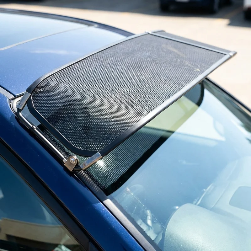 Nissan 610 Mesh Windscreen Sunvisor (1973 - 1976) - 1