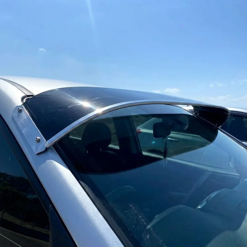 บังแดดกระจกหน้ารถอะคริลิกทึบ Nissan Aprio (2008 - 2010) - 1