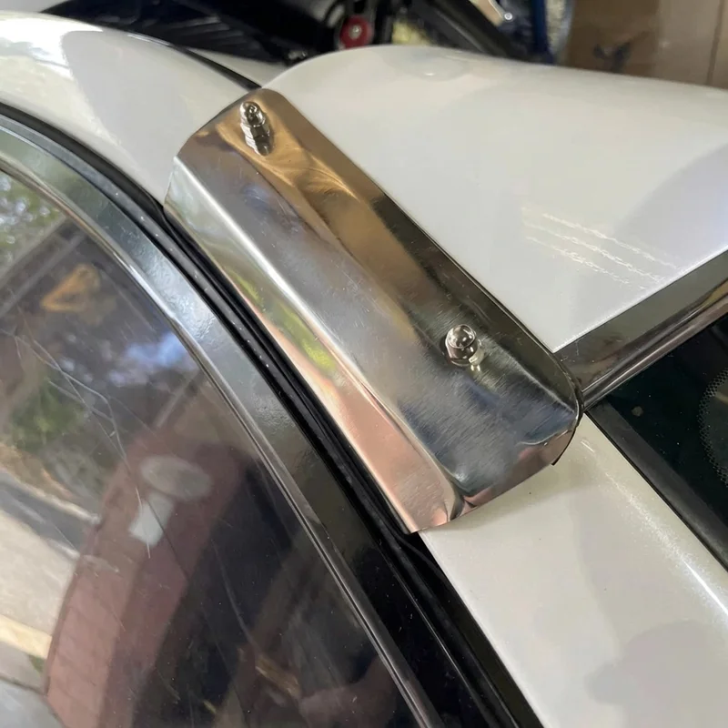 Nissan GT R Sunvisor Mounting Bracket Kit (2009 - 2024) - 1