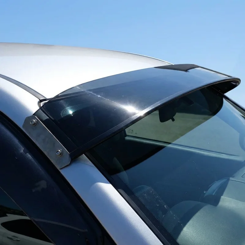 Visera Acrílica Sólida para Parabrisas Nissan March (2012 - 2022) - 1