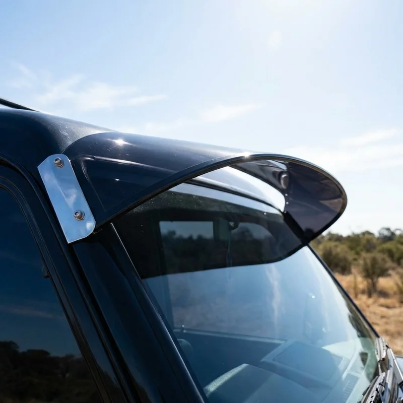 บังแดดกระจกหน้ารถอะคริลิกทึบ Nissan NP300 (2009 - 2022) - 1