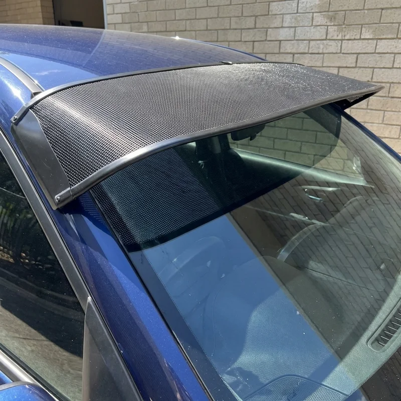 Nissan Rogue Select Mesh Windscreen Sunvisor (2014 - 2015) - 1