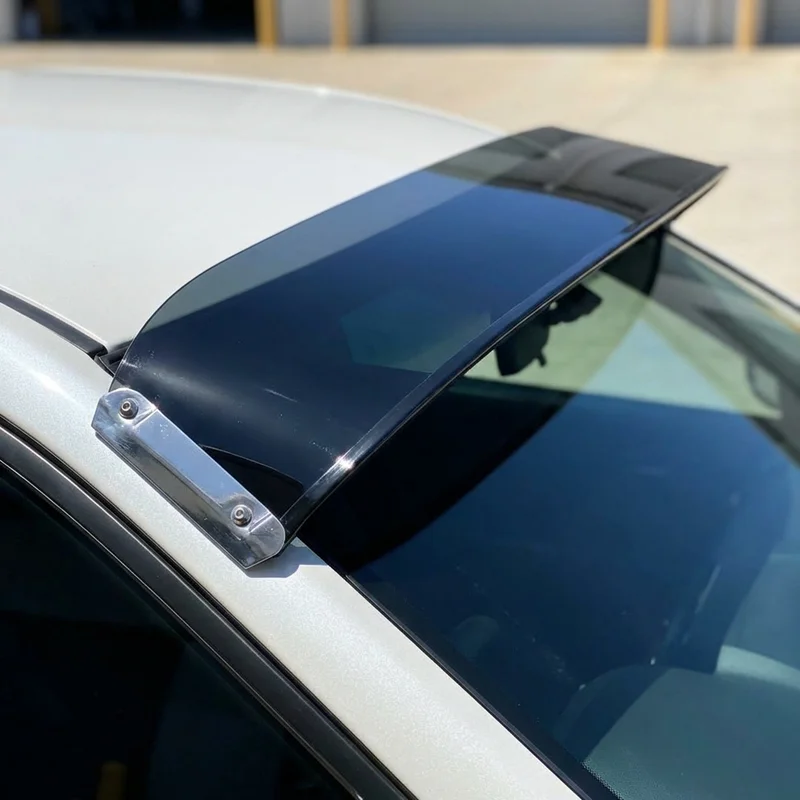 Nissan Tiida Solid Acrylic Windscreen Sunvisor (2007 - 2018) - 1
