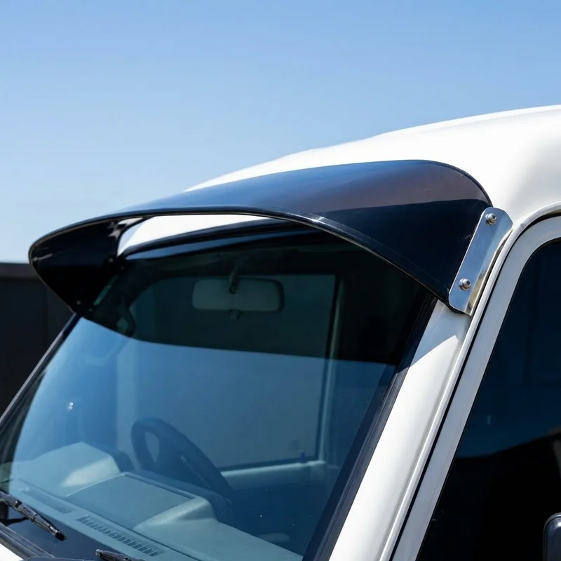 Nissan TITAN Solid Acrylic Windscreen Sunvisor (2004 - 2024) - 1