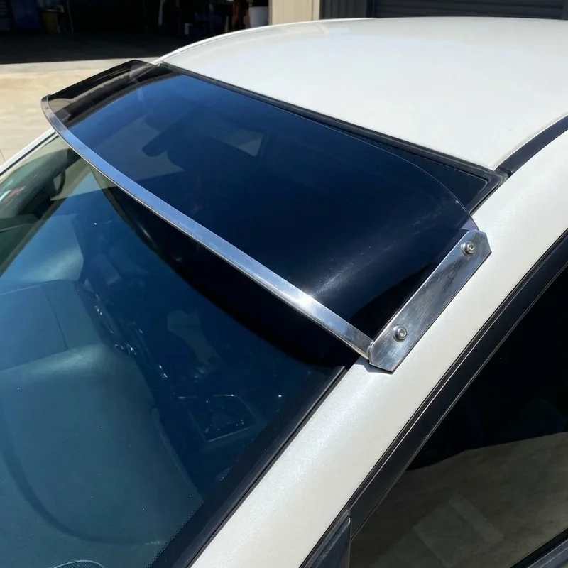 Nissan Xterra Solid Acrylic Windscreen Sunvisor (2000 - 2015) - 1