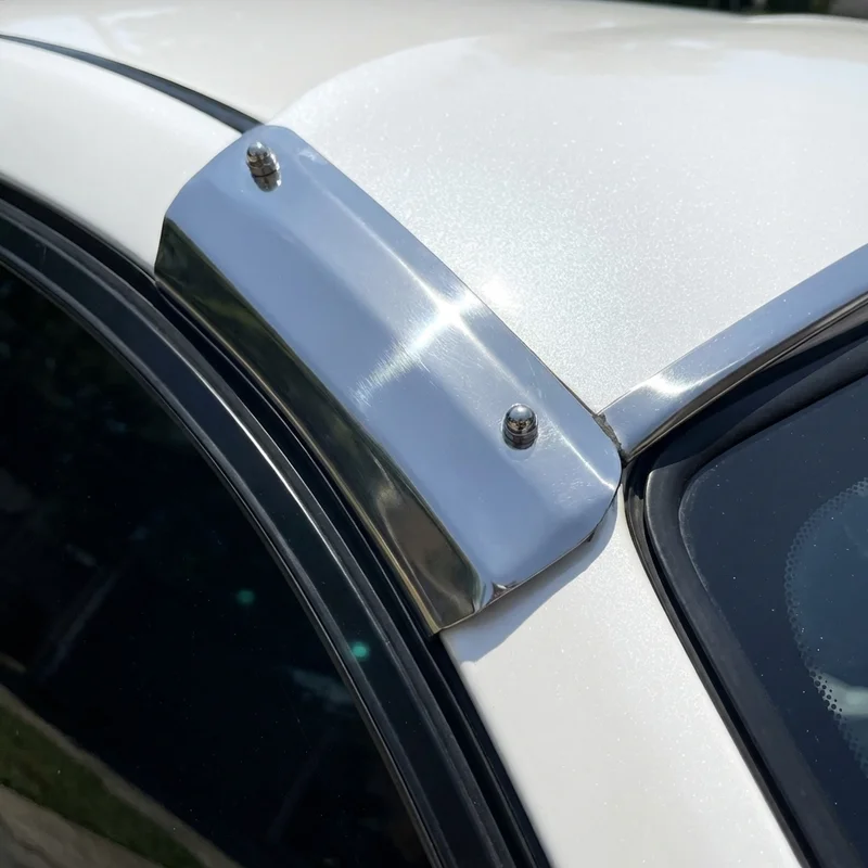 Oldsmobile Cutlass Cruiser Sunvisor Mounting Bracket Kit (1980 - 1994) - 1