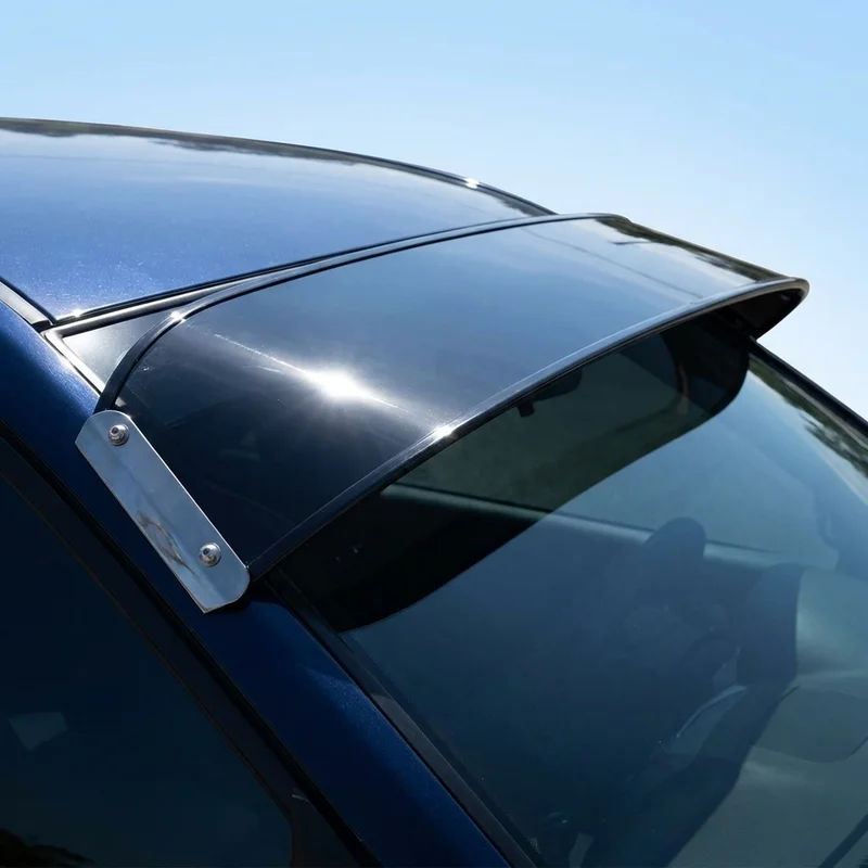 Oldsmobile Cutlass Supreme Solid Acrylic Windscreen Sunvisor (1967 - 1997) - 1