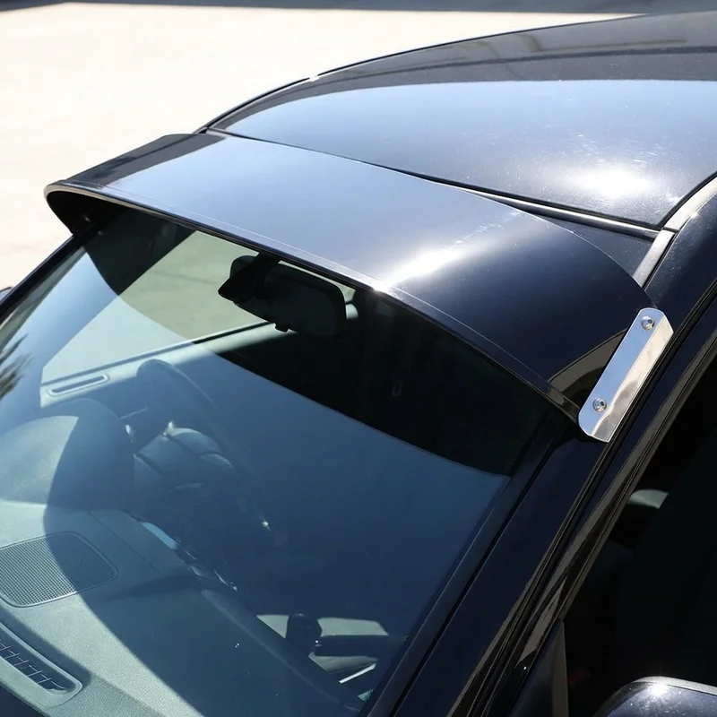 Oldsmobile Dynamic 88 Solid Acrylic Windscreen Sunvisor (1958 - 1958) - 1