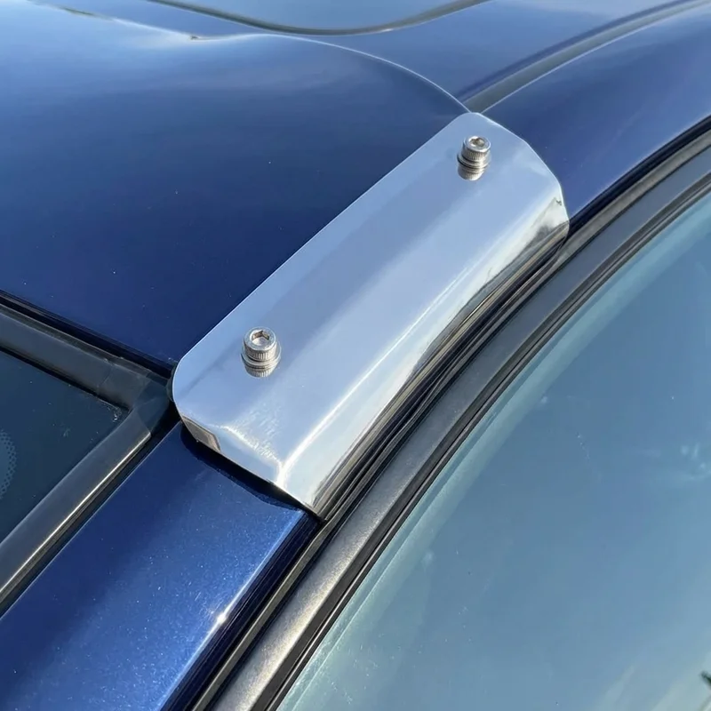 Oldsmobile F85 Sunvisor Mounting Bracket Kit (1970 - 1972) - 1