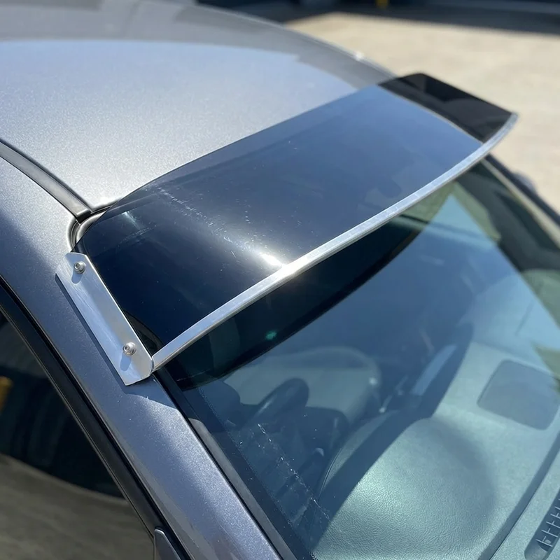 Oldsmobile Fiesta Solid Acrylic Windscreen Sunvisor (1957 - 1958) - 1