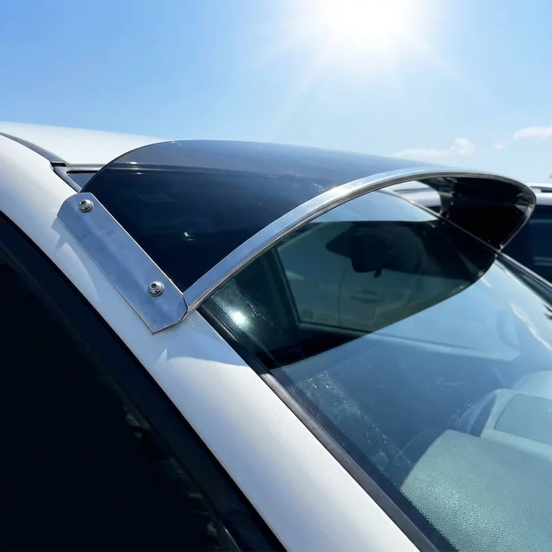 Oldsmobile Firenza Solid Acrylic Windscreen Sunvisor (1982 - 1988) - 1