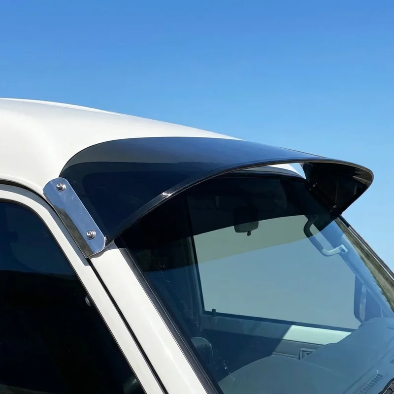 Oldsmobile Super 88 Solid Acrylic Windscreen Sunvisor (1957 - 1958) - 1