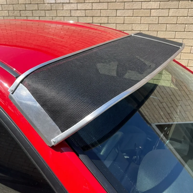 Peterbilt 340 Mesh Windscreen Sunvisor (2007 - 2010) - 1