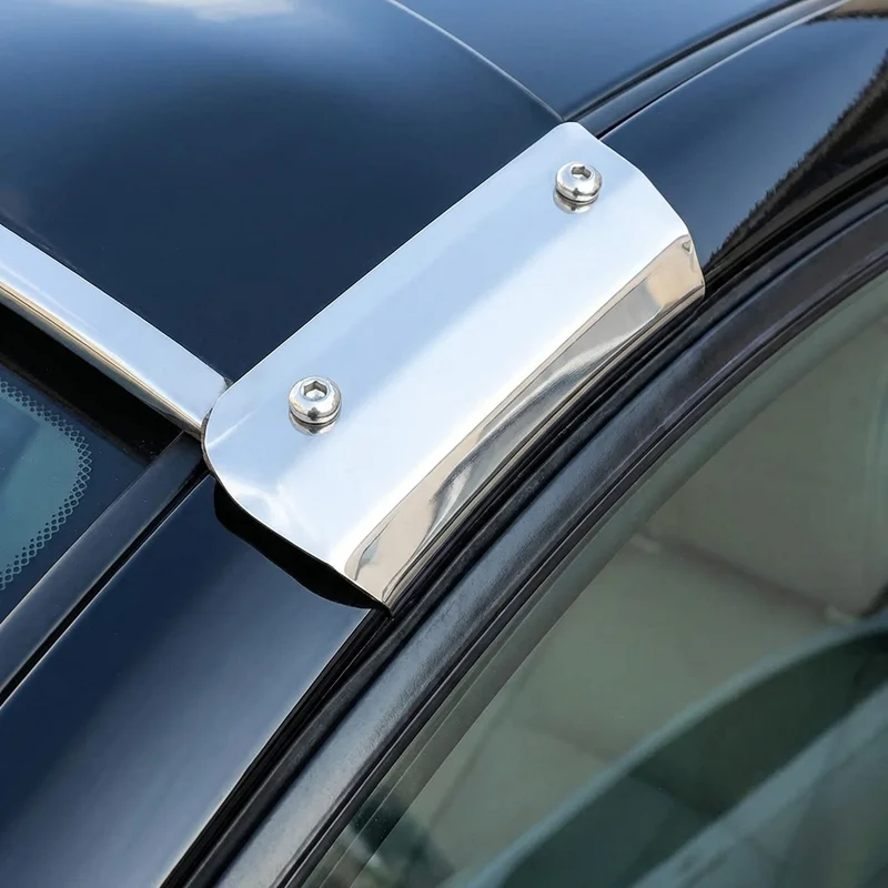 Peterbilt 348 Sunvisor Mounting Bracket Kit (2010 - 2022) - 1