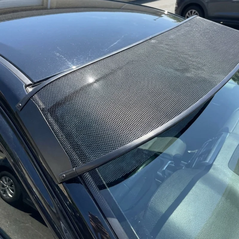 Peterbilt 348 Mesh Windscreen Sunvisor (2010 - 2022) - 1