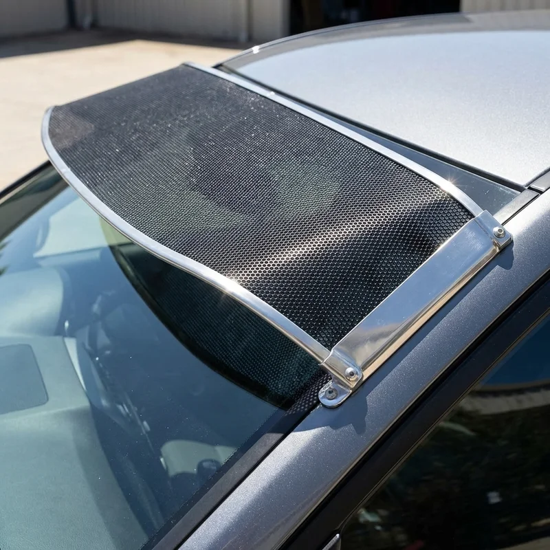 Peterbilt 352 Mesh Windscreen Sunvisor (1988 - 1988) - 1