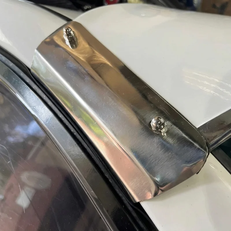 Peterbilt 353 Sunvisor Mounting Bracket Kit (1987 - 1988) - 1