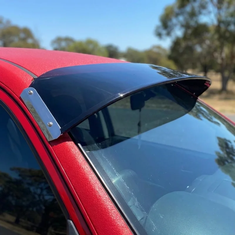 Peterbilt 357 Solid Acrylic Windscreen Sunvisor (1987 - 2008) - 1