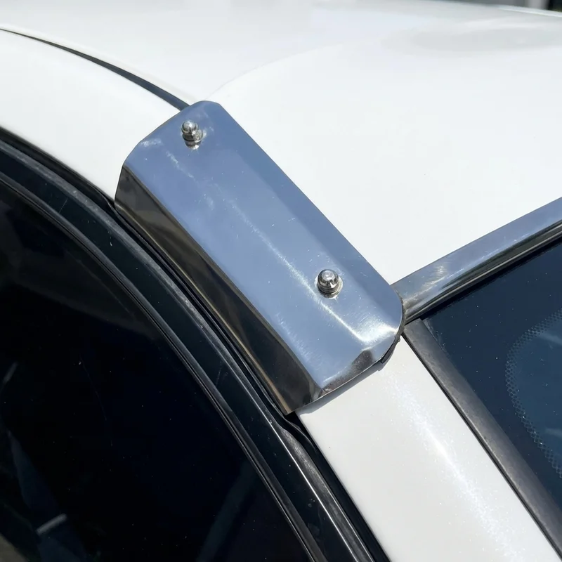 Peterbilt 359 Sunvisor Mounting Bracket Kit (1987 - 1988) - 1