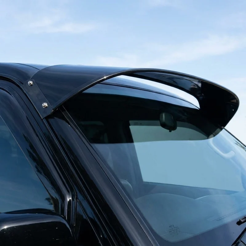 Peterbilt 359 Solid Acrylic Windscreen Sunvisor (1987 - 1988) - 1