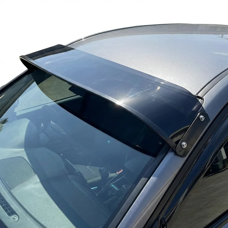 Peterbilt 365 Solid Acrylic Windscreen Sunvisor (2008 - 2022) - 1