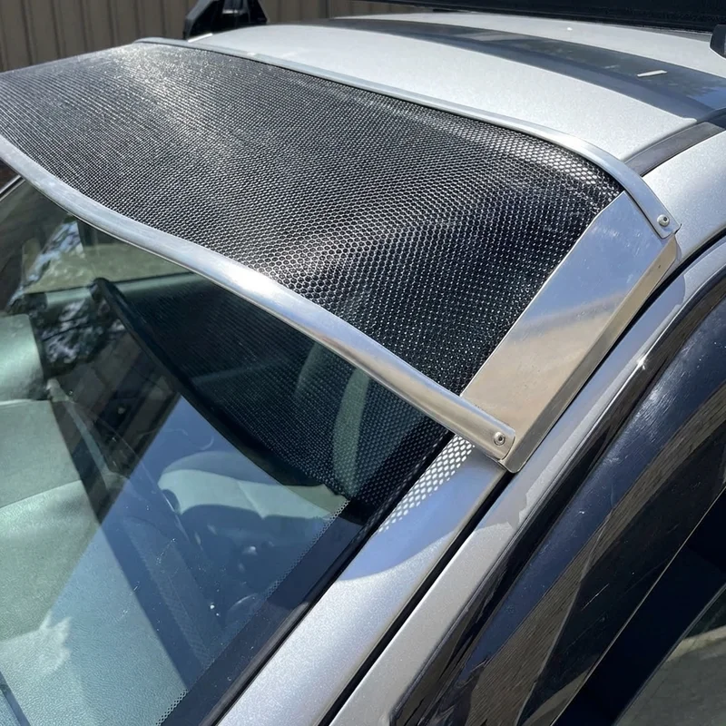 Peterbilt 372 Mesh Windscreen Sunvisor (1989 - 1997) - 1