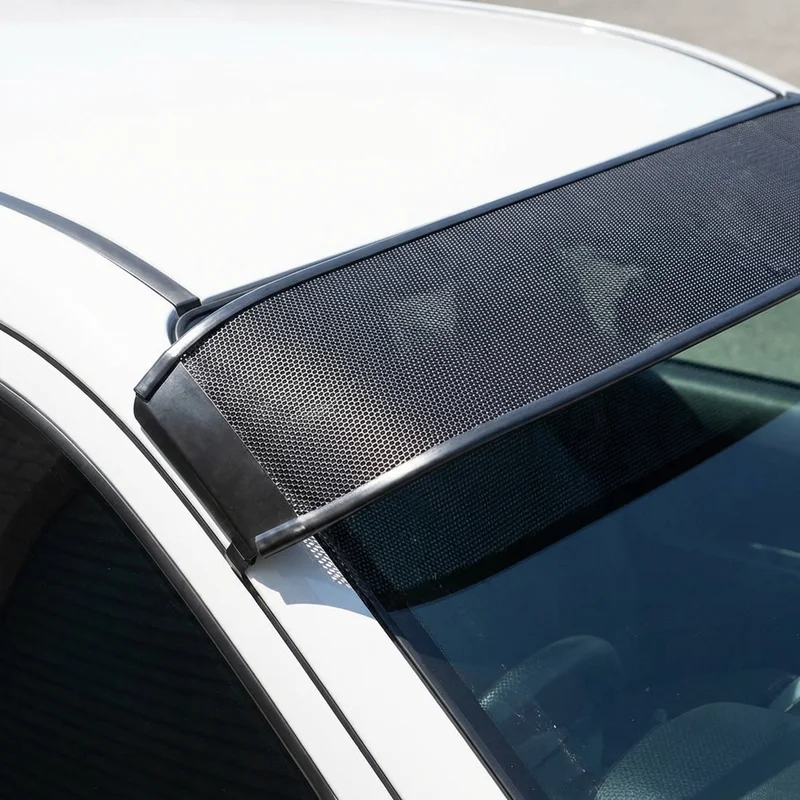 Peterbilt 376 Mesh Windscreen Sunvisor (1988 - 1999) - 1