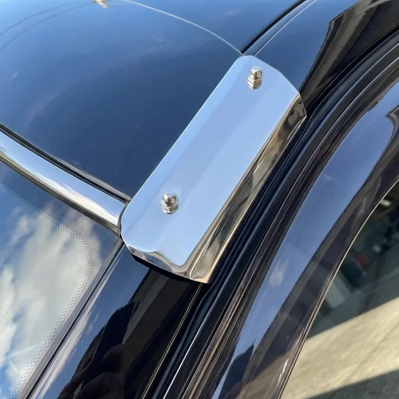 Peterbilt 386 Sunvisor Mounting Bracket Kit (2006 - 2016) - 1