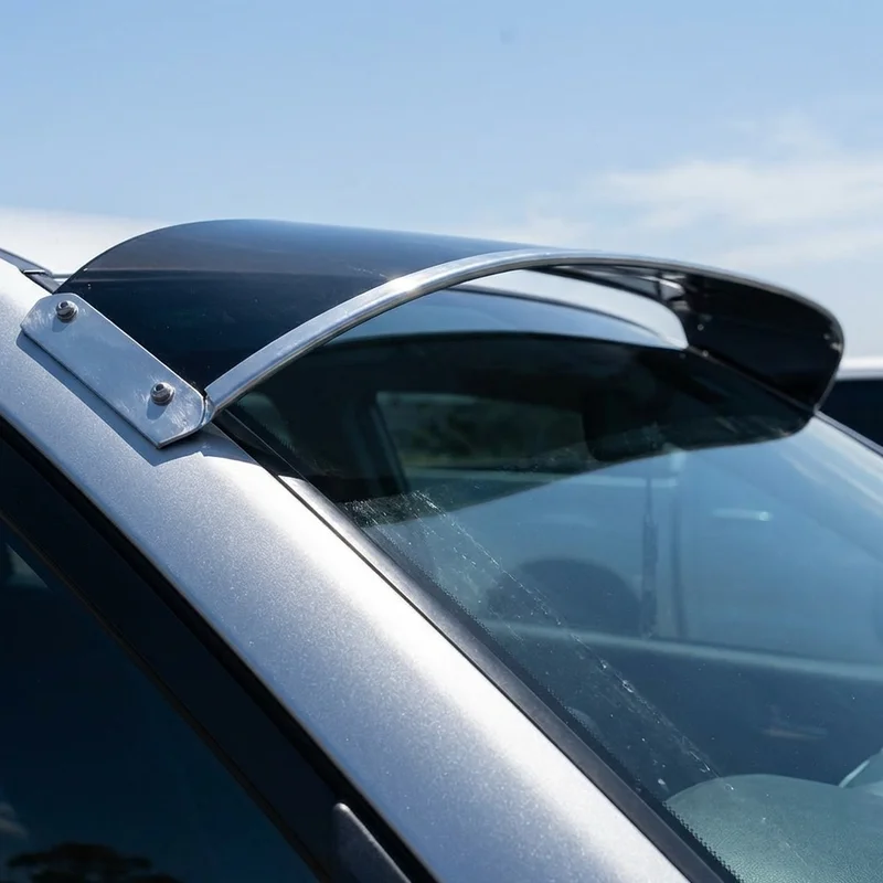 Peterbilt 397 Solid Acrylic Windscreen Sunvisor (1987 - 2009) - 1