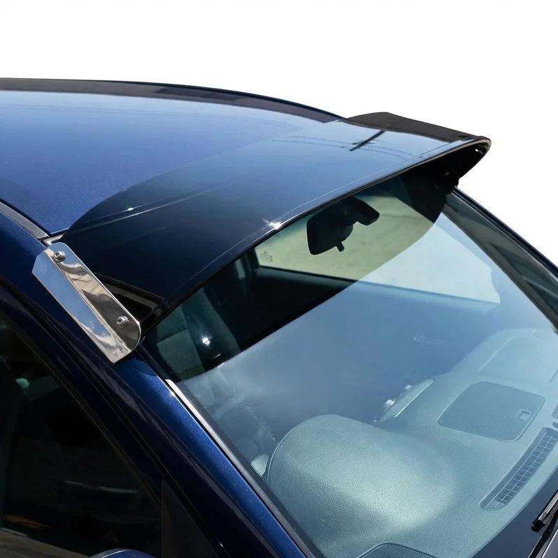 Peterbilt 579 Solid Acrylic Windscreen Sunvisor (2013 - 2022) - 1