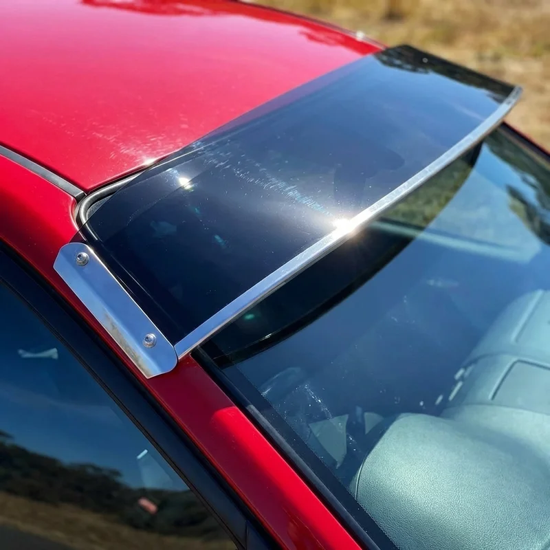 Peugeot 206 Solid Acrylic Windscreen Sunvisor (2000 - 2009) - 1