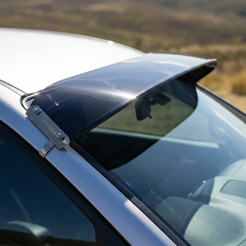 Peugeot 207 Compact Solid Acrylic Windscreen Sunvisor (2009 - 2009) - 1