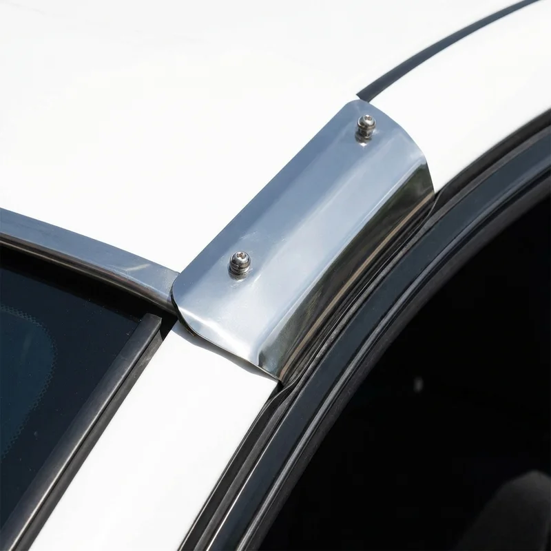 Peugeot 404 Sunvisor Mounting Bracket Kit (1968 - 1970) - 1