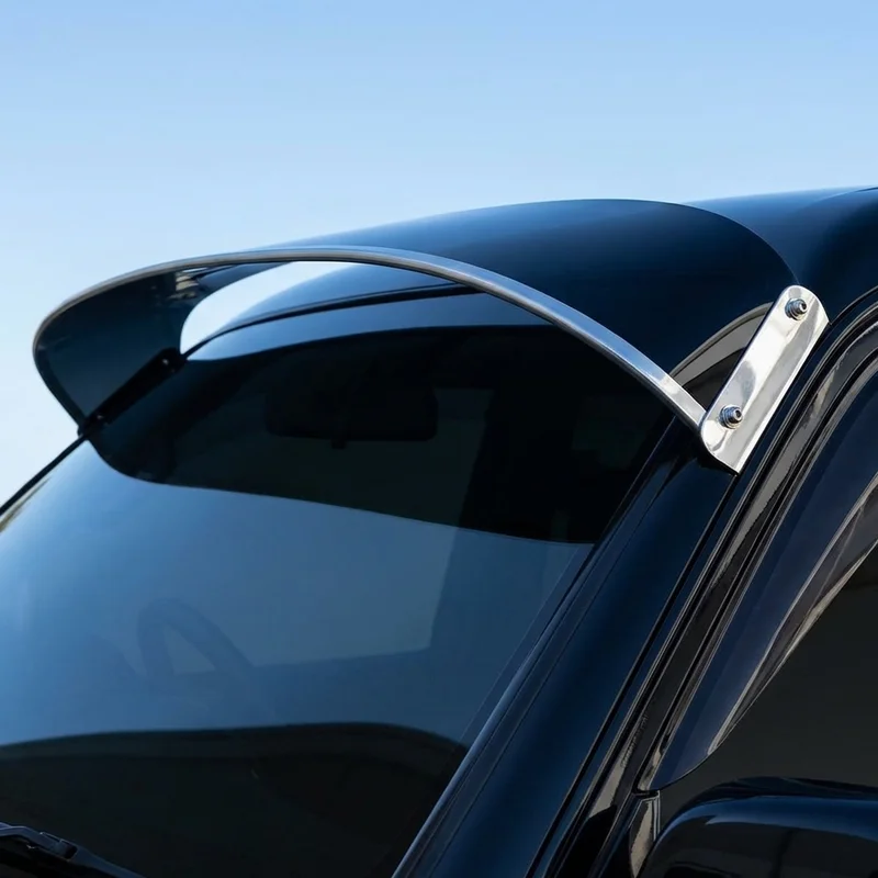 Peugeot 404 Solid Acrylic Windscreen Sunvisor (1968 - 1970) - 1