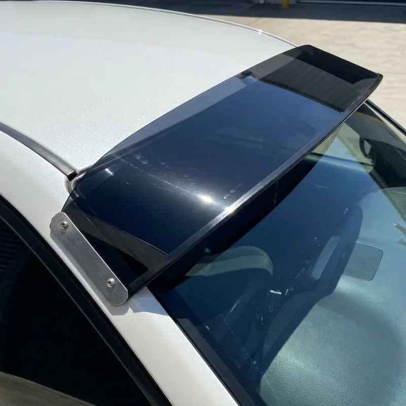 Peugeot 504 Solid Acrylic Windscreen Sunvisor (1969 - 1983) - 1