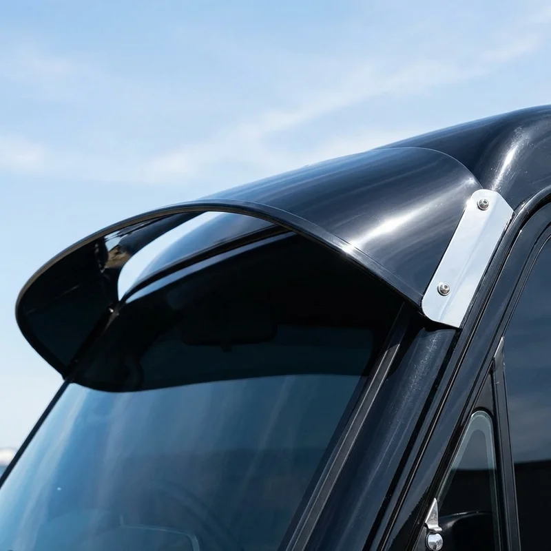 Peugeot 505 Solid Acrylic Windscreen Sunvisor (1980 - 1991) - 1