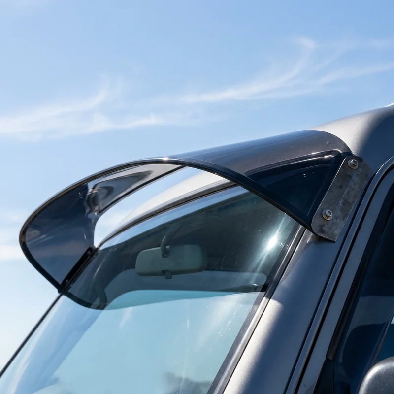 Plymouth Barracuda Solid Acrylic Windscreen Sunvisor (1964 - 1974) - 1