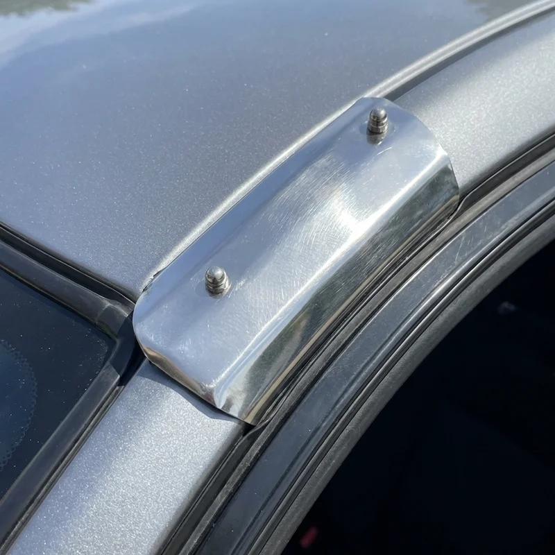 Plymouth Duster Sunvisor Mounting Bracket Kit (1970 - 1976) - 1