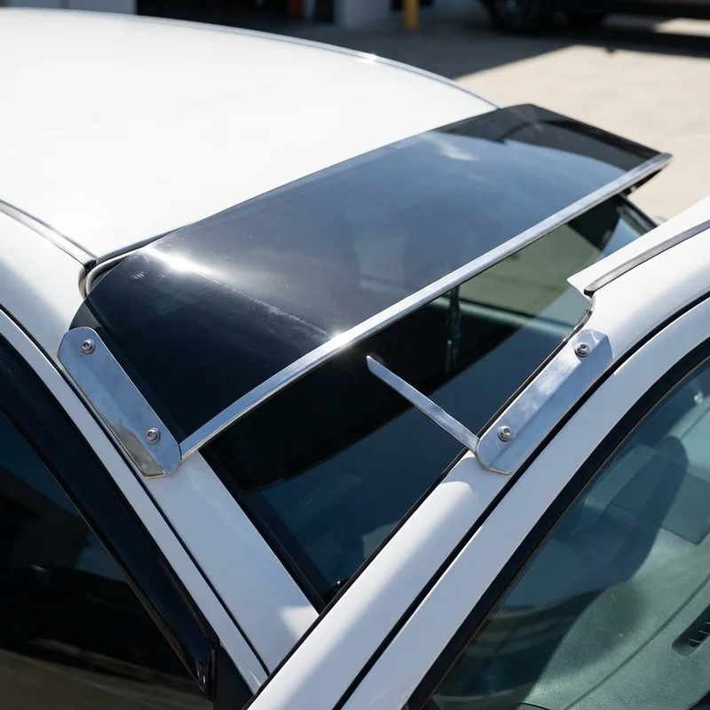 Plymouth Fury II Solid Acrylic Windscreen Sunvisor (1965 - 1974) - 1