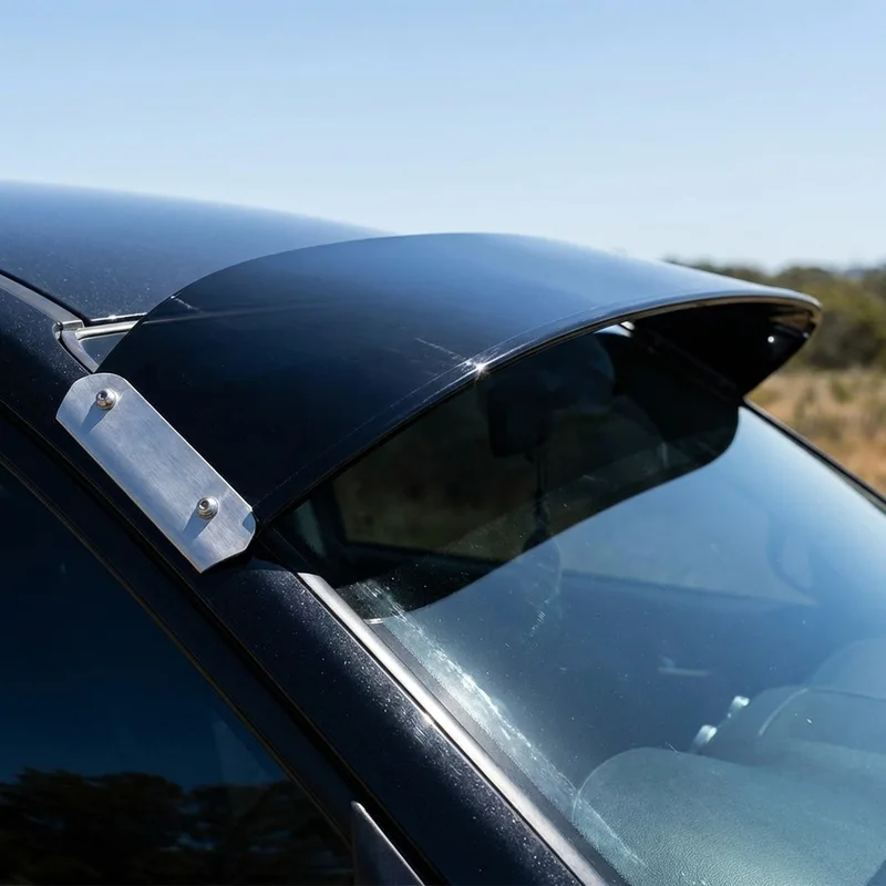 Plymouth Gran Fury Solid Acrylic Windscreen Sunvisor (1972 - 1989) - 1