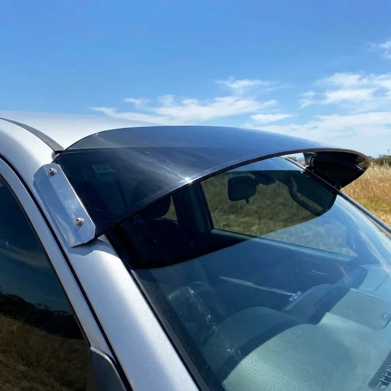 Plymouth PB100 Solid Acrylic Windscreen Sunvisor (1975 - 1980) - 1