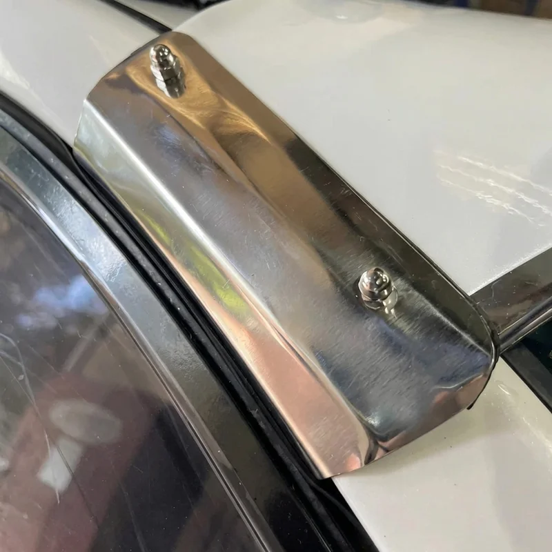 Plymouth PB100 Van Sunvisor Mounting Bracket Kit (1974 - 1974) - 1