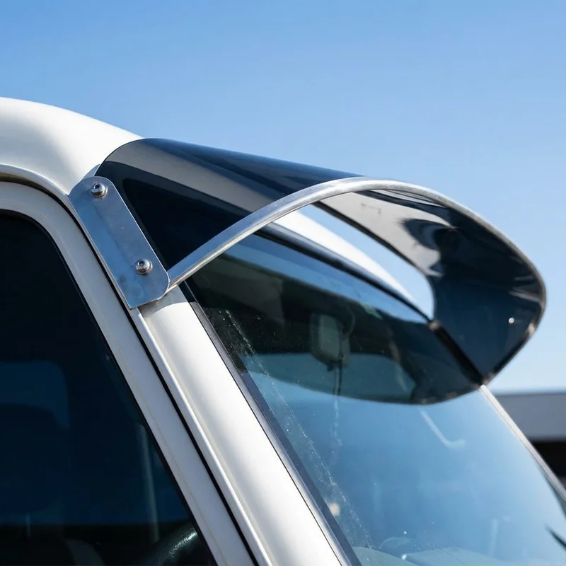 Plymouth Reliant Solid Acrylic Windscreen Sunvisor (1981 - 1989) - 1