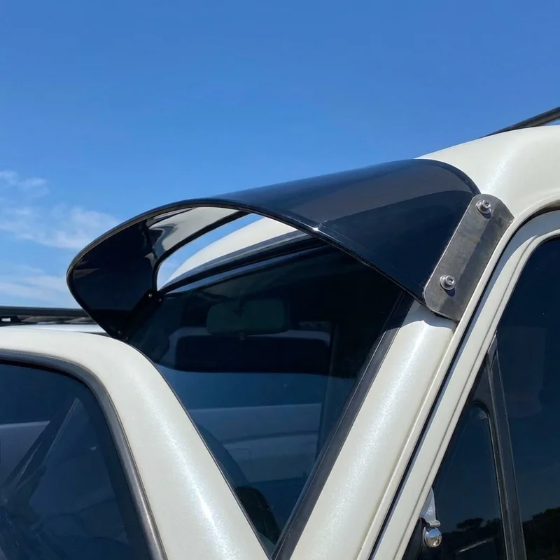 Plymouth Sapporo Solid Acrylic Windscreen Sunvisor (1978 - 1983) - 1