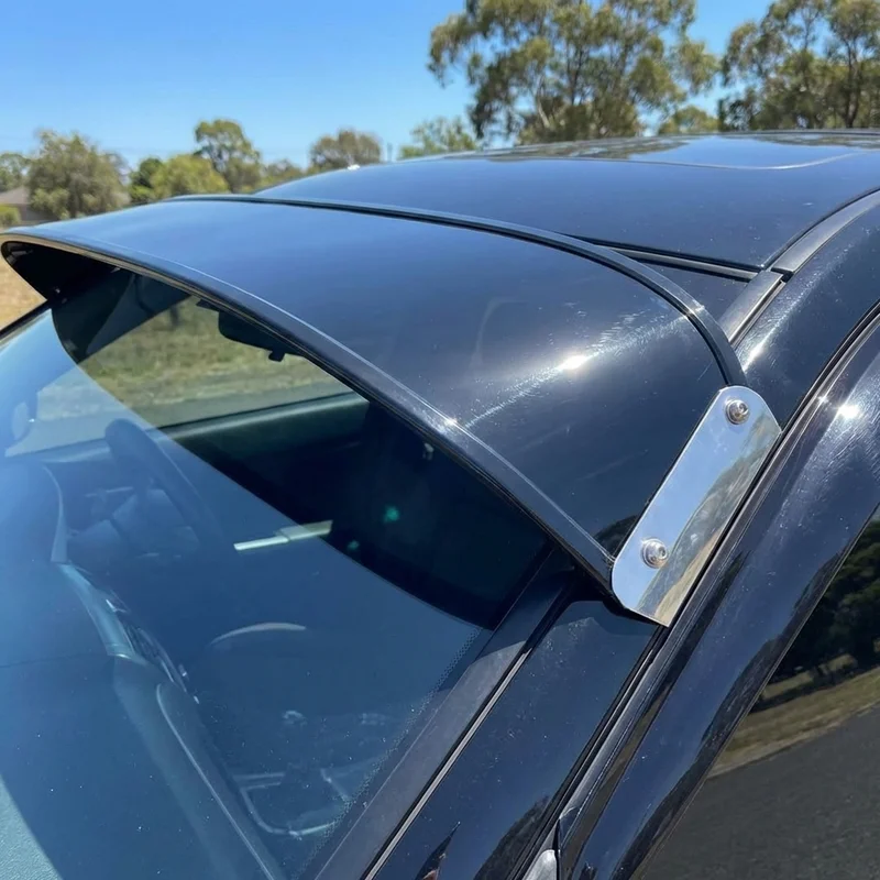 Plymouth Satellite Solid Acrylic Windscreen Sunvisor (1968 - 1974) - 1