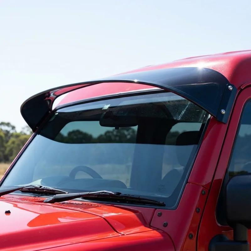 Plymouth Savoy Solid Acrylic Windscreen Sunvisor (1957 - 1964) - 1