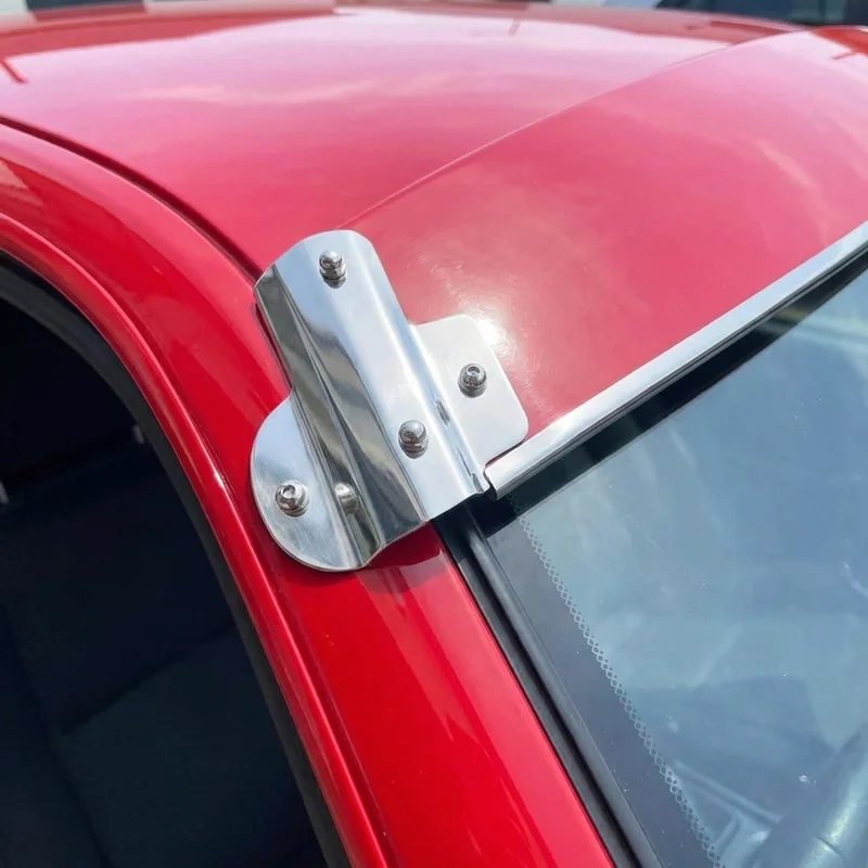 Plymouth Trailduster Sunvisor Mounting Bracket Kit (1974 - 1981) - 1