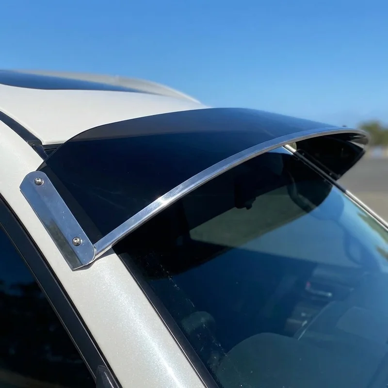 Plymouth Turismo Solid Acrylic Windscreen Sunvisor (1983 - 1987) - 1