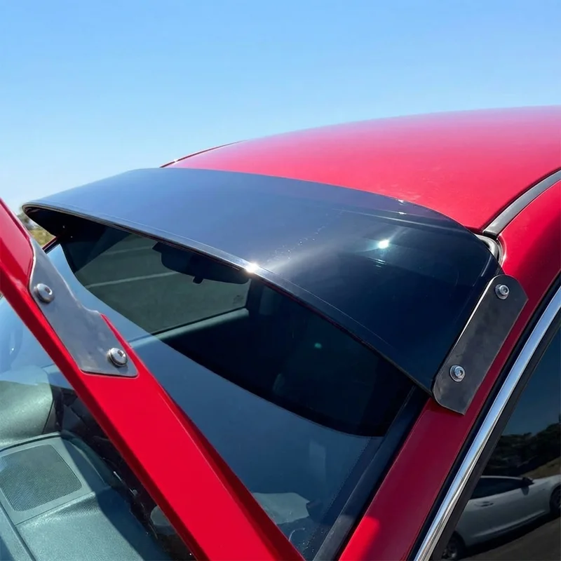 Plymouth Valiant Solid Acrylic Windscreen Sunvisor (1962 - 1976) - 1